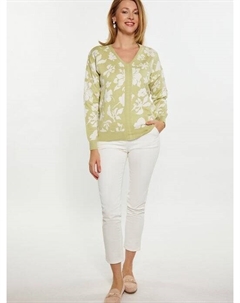 Пуловер, зеленый Usha