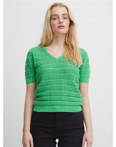 Вязаная кофта, зеленый Ichi