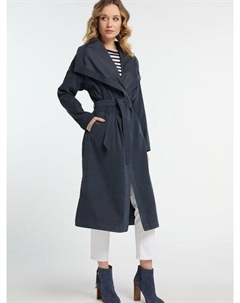 Пальто из купро, синий Dreimaster