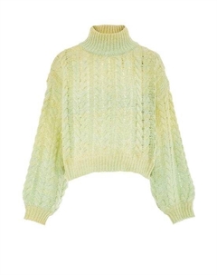 Пуловер, зеленый Mymo