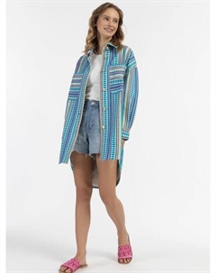 Куртка-Рубашка, синий Izia