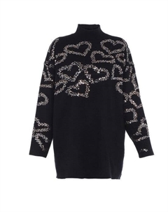 Вязаная кофта, черный Faina