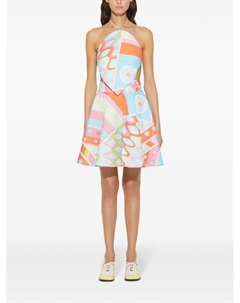 Мини-юбка с принтом Vivara, розовый Pucci