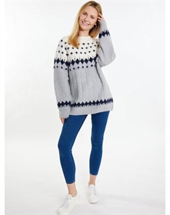 Вязаная кофта, мультиколор Usha