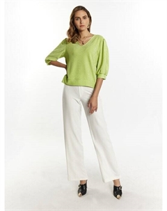 Блестящая рубашка, зеленый Faina