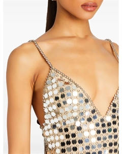 Мини-платье Airalyse с пайетками Retrofete, бежевый