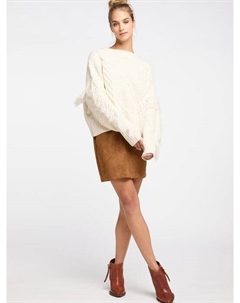 Вязаная кофта, белый Izia