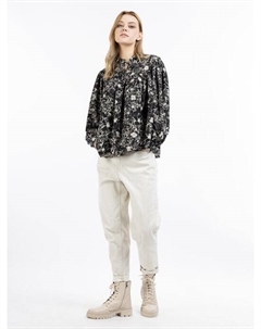 Блузка с длинными рукавами, черный Dreimaster