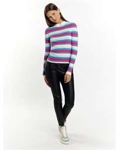 Свитер в рубчик, мультиколор Mymo