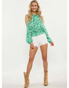 Блузка, зеленый Izia