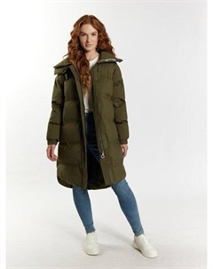 Зимнее пальто с утеплителем, зеленый Dreimaster