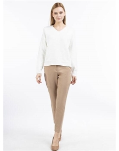 Вязаный свитер, белый Dreimaster