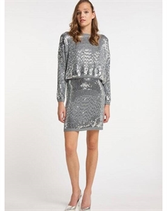 Вязаная юбка, серый Mymo