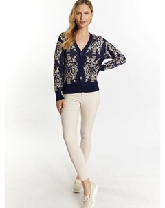 Вязаный кардиган, синий Usha