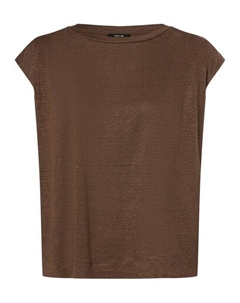 Льняная рубашка саскино, коричневый Opus