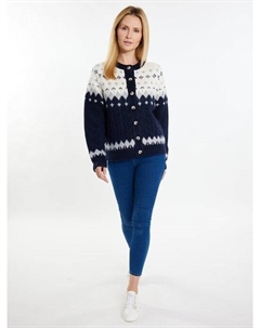 Вязаный кардиган, синий Usha