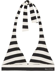 Треугольный лиф бикини с принтами по всей поверхности, черный Marc o'polo