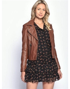 Кожаный пиджак, коричневый Maze