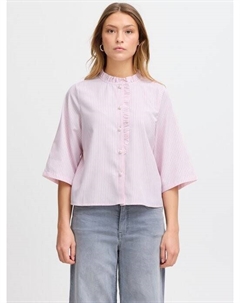 Блузка с короткими рукавами ixneddie, розовый Ichi