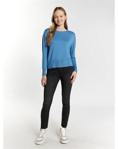 Вязаная кофта, синий Mymo