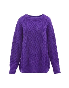 Пуловер, фиолетовый Mymo