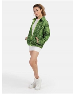 Блузон оверсайз, зеленый Mymo