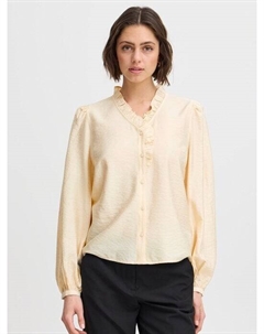 Блузка с длинными рукавами ixlaya, желтый Ichi