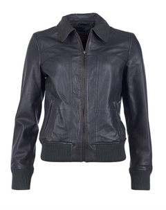 Кожаный пиджак, серый Jcc