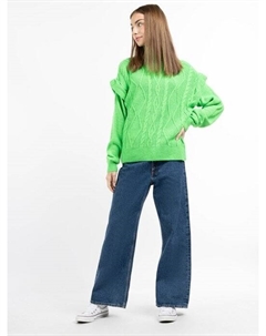 Вязаный свитер, зеленый Mymo