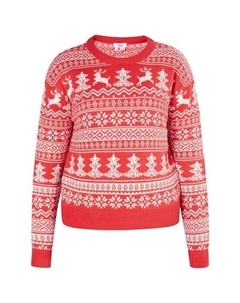 Рождественский свитер, красный Mymo