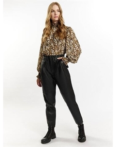 Кожаные штаны, черный Dreimaster