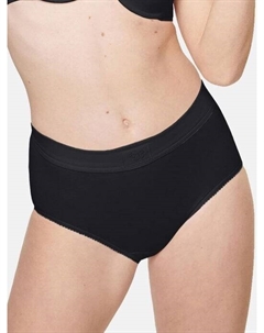 Трусы макси, упаковка из 6 шт., двойного комфорта., черный Sloggi