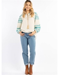 Блузка, бирюзовый Izia