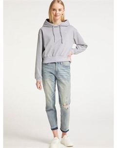 Толстовка с капюшоном, серый Mymo