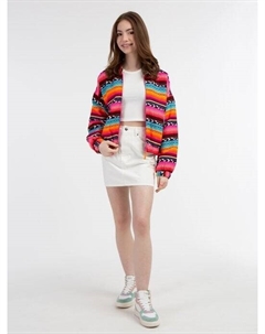 Куртка бомбер, розовый Mymo