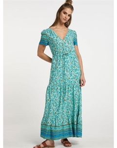 Платье макси с цветочным принтом, мультиколор Usha