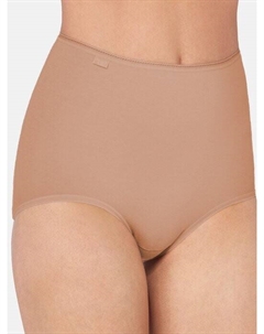 Трусики макси, 6 шт., хлопок 24/7., бежевый Sloggi