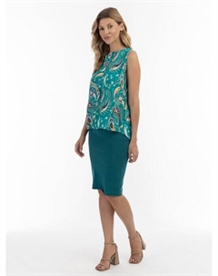 Топ-Блузка без рукавов, бирюзовый Usha