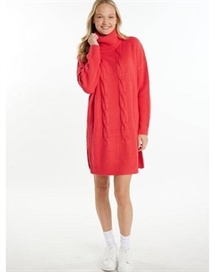 Трикотажное платье, красный Mymo