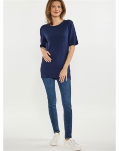 Пуловер, синий Usha