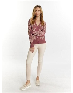 Вязаный кардиган, розовый Usha