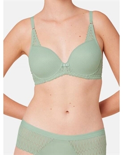 Бюстгальтер с чашками aura spotlight t, зеленый Triumph