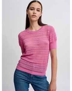 Вязаная кофта, розовый Ichi