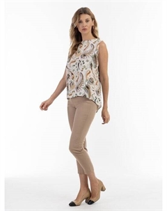 Топ-Блузка без рукавов, бежевый Usha