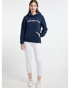 Пуловер с капюшоном, синий Dreimaster