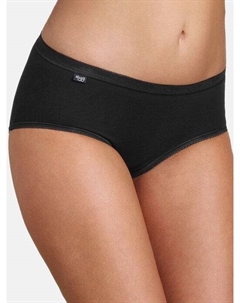 Трусики-Миди, 6 шт. +, черный Sloggi