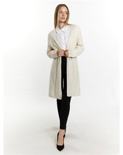 Длинный кардиган, белый Dreimaster