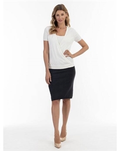 Вязаный свитер, белый Usha