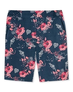 Пижамные штаны-бермуды mix & relax, синий Schiesser