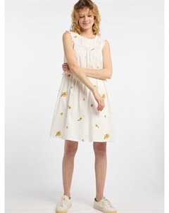 Платье миди, белый Dreimaster